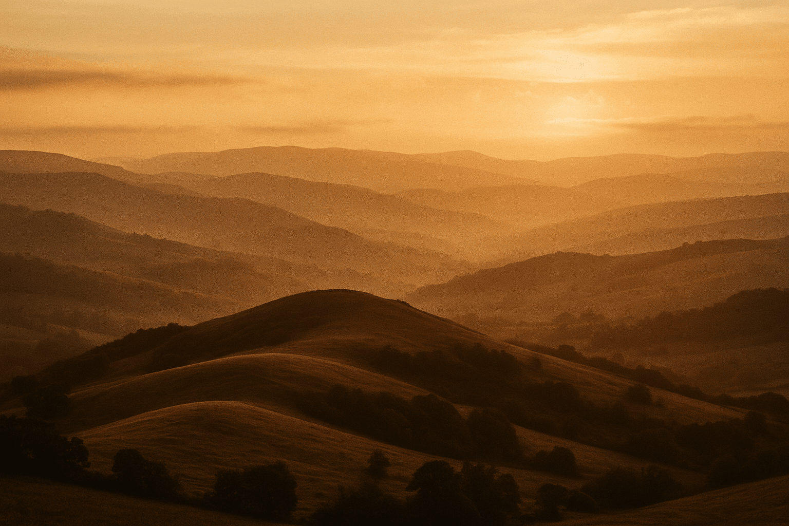An AI-generated landscape photograph